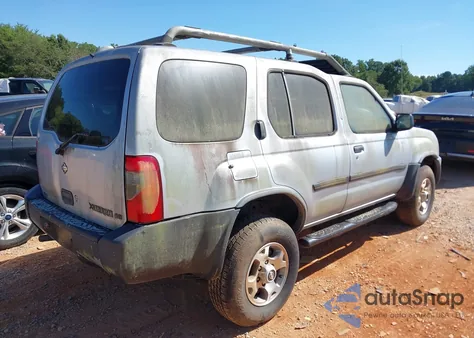2000 Nissan Xterra Se/Xe из США, поврежденный, VIN 5N1ED28Y3YC537757